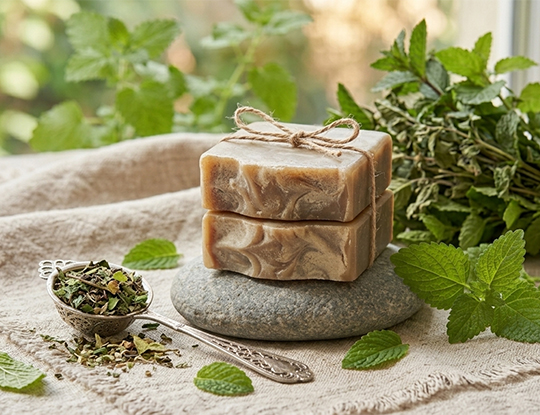 Minted Melissa Natural Cold Process Sop Bar Minted Melissa Natural Cold Process Sop Bar
