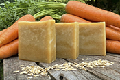 Rejuvenating Oatmeal & Carrot Natural Soap Bar