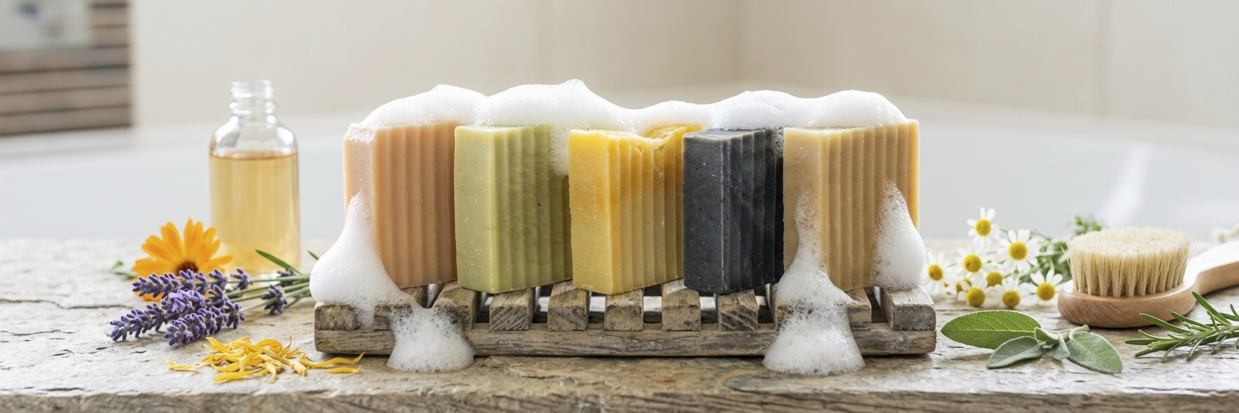 Natural Shampoo Bars by FHC